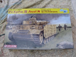 Dragon 6474 Pz.Kpfw.III Ausf.N Sd.Kfz.141/2 with Schürzen